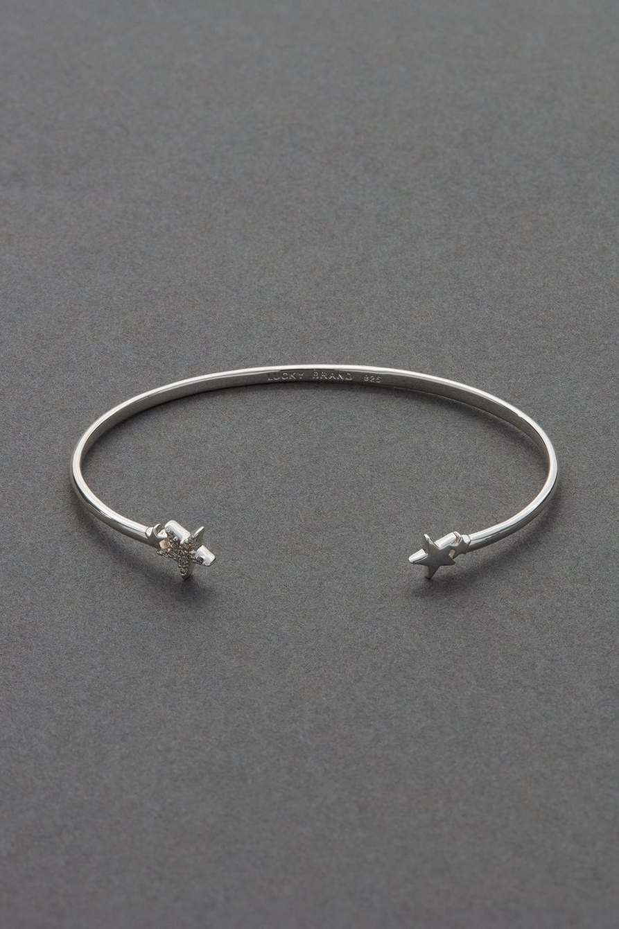 sterling sliver star cuff